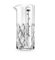 GLASS JIGGER- CURVE GLASS MEASURER 3OZ