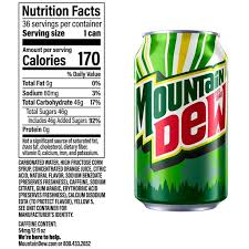 *MOUNTAIN DEW / 12 OZ CANS / 35/PK (CASE)
