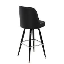 SEAT FOR BAR STOOL / BLACK  VINYL [EACH]