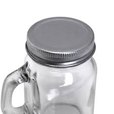 4.5 OZ BARCONIC MASON JAR WITH  HANDLE (48/CASE)