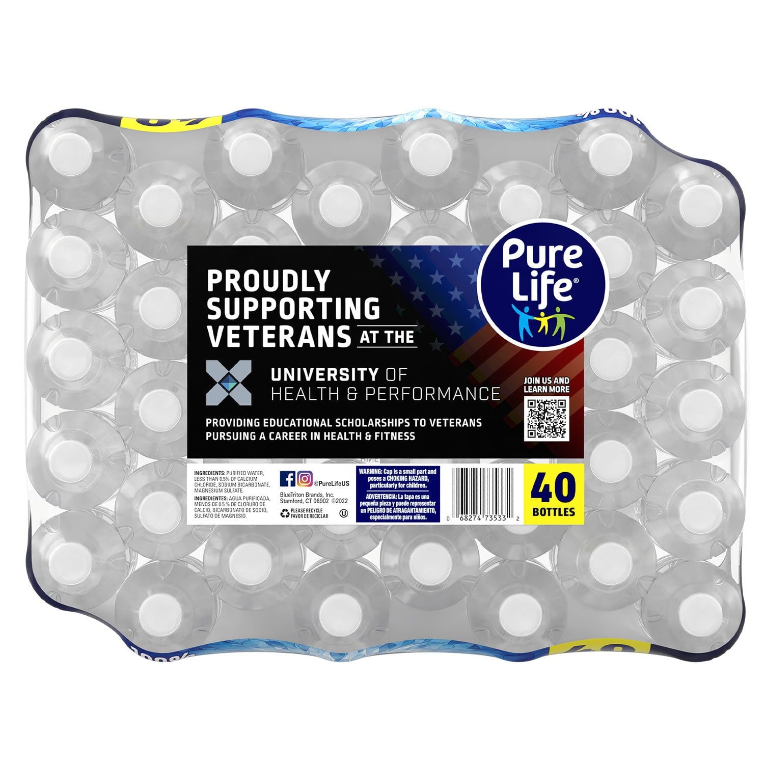BOTTLED WATER / 16.9 OZ / 40 PACK (CASE)