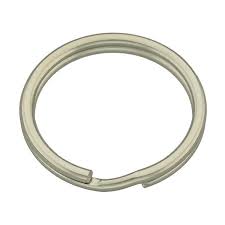 METAL SPLIT 'B' RING-CHROME 100 PER BOX