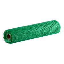 PLASTIC MESH BAR MAT / SHELF LINER / GREEN / 1 FOOT LENGTH