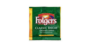 FOLGERS 4 CUP DECAF COFFEE FILTER PACKS, DECAFFEINATED,