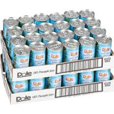 *PINEAPPLE JUICE / DOLE / 6 OZ / 48 PER CASE (CASE)