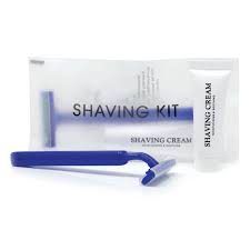 SHAVING KIT / RAZOR AND  SHAVING CREAM [CASE]