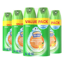 SCRUBBING BUBBLES / BATH CLEAN / CLEAN FRESH SCENT (CASE)