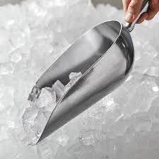 ONE-PIECE ALUMINUM SCOOP - 85 OZ.