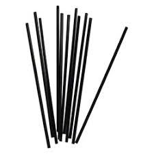 EMPRESS SEMI SLIM STRAW / STIR ER UNRAPPED 7.76" RED, 500 BOX