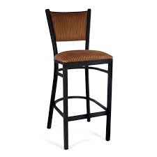 BAR CHAIR - CROSS BACK - ONE-PIECE WELDED FRAME, GRADE
