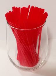 PRIZM STIRRERS - RED (BAG OF 500)
