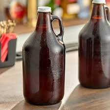 AMBER GROWLERS - 64OZ