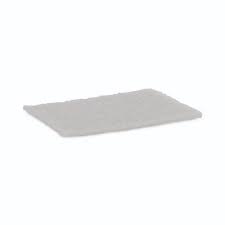 LIGHT DUTY WHITE ABRASIVE SCOURNG PADS / 6 X 9 (20/CS)