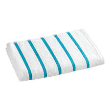 POOL TOWEL / AQUA / 38 X 68 /12.75 LBS / DOZEN (3/CS)