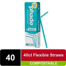 5" SIP STIR STRAWS / MARINE BI ODEGRADABLE / OCEAN BLUE / 1,0