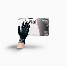 NITRILE GLOVE / SMALL / BLACK / HD / EMPRESS [EACH]