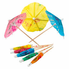 COCKTAIL PICKS - PARASOL (UMBRELLA) / PACK OF 144