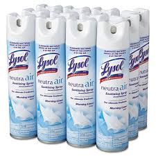 LYSOL SANITIZING SPRAY, REJUVE NATING MORNING LINEN, 10 OZ AE