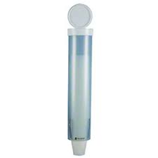 SAN JAMAR COOLER CUP DISPENSER "FROSTED BLUE" 16" 1 / EA