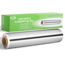 HEAVY-DUTY ALUMINUM FOIL ROLL, 18" X 500 FT