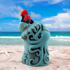 BARCONIC TIKI DRINKWARE - OCTOPUS - 15 OZ (EACH)