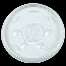 32SL / DART TRANSLUCENT STRAW  SLOT LID - (5/100/500)