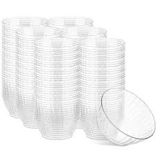 CRYSTAL 6" CLEAR PLASTIC PLATE / 240 PER CASE (CASE)