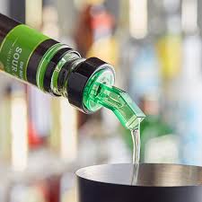 SQUARE TIP SCREENED POURER - DOZEN - GREEN