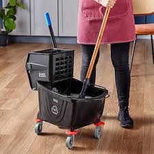 26 QT. TUFF SIDE-PRESS MOP BUCKET / SIDE-PRESS WRINGER