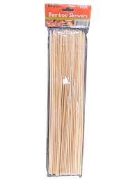 8" ECO-FRIENDLY BAMBOO SKEWER (100/PK)