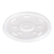8JL / PLASTIC LIDS, FOR 8OZ HO T/COLD FOAM CUPS, VENTED (10/1