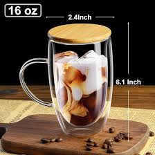16 OZ BARCONIC GLASS COFFEE CU P / MUG (36/CS)