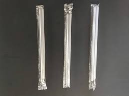 6" CLEAR FAT STRAWS (25/300/7, 500)