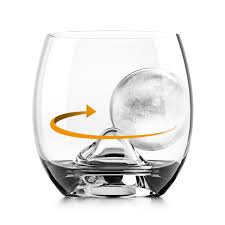 FINAL TOUCH ON THE ROCK GLASS WITH ICEBALL (EACH)