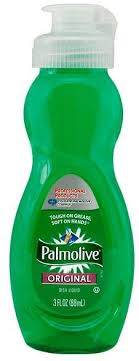 PALMOLIVE DISHWASHING LIQUID / 3 OZ BOTTLE / ORIGINAL SCENT