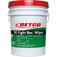 BETCO GE FIGHT BAC / DISINFECTING WIPES (500/BUCKET