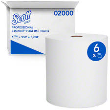 SCOTT HARDWOUND TOWEL / ESSENTIAL HIGH CAPACITY HARD
