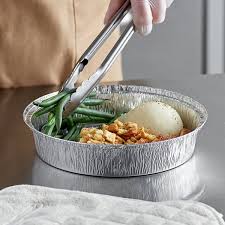 9" ROUND FOIL PAN / STANDARD WEIGHT / 500 PER CASE (CASE)