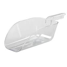 64OZ CLEAR PC PLASTIC ICE SCOOP