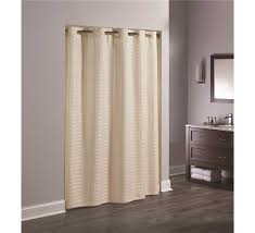 SHOWER CURTAIN / 71 X 74 / WITHOUT WINDOW / BEIGE / !00%