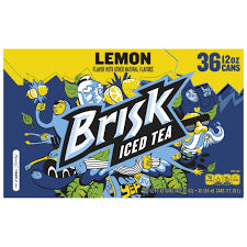 BRISK SWEET TEA / 12 OZ CANS / 36 PACK (CASE)