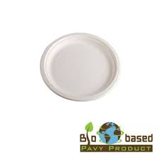 6" BAGASSE PLATE / SUGARCANE / TAN / 1,000 PER CASE [CASE]