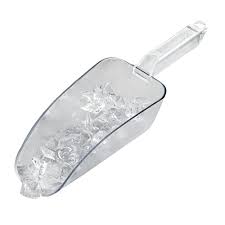 24 OZ CLEAR PC PLASTIC ICE SCOOP
