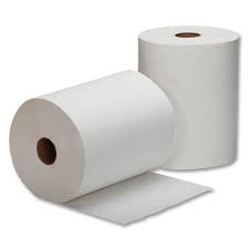 WHITE HARDWOUND TOWEL / 10" X 800' (6/CS) [WTOW]