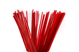 SIP STIR STRAW / 7.5" / RED WI TH WHITE STRIPE (1,000/BOX) (1