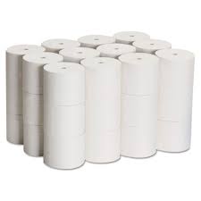 BATH TISSUE / STANDARD ROLL / CORELESS / 2-PLY / 4 X 3.9 /