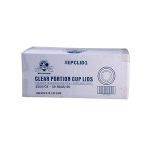 EPCLID1 / 1 OZ PORTION CUP LID / EMPRESS (50/50/2,500)