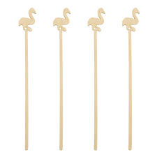 BARCONIC® DRINK SWIZZLE STICK – FLAMINGO (100/PK)