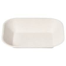 SAVADAY / MOLDED FIBER FOOD  TRAY / #300 / 500 PER CASE