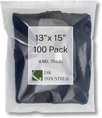 2-GALLON ZIP FREEZER BAG / 13 X 15 / HEAVY WEIGHT (100/BOX)